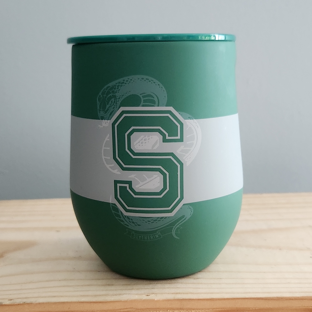 Corkcicle Harry Potter Green Slitherin Tumbler With Lid Soft Touch 12oz NWT